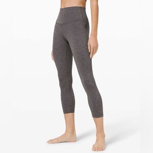 Lululemon Heathered Black Aligns